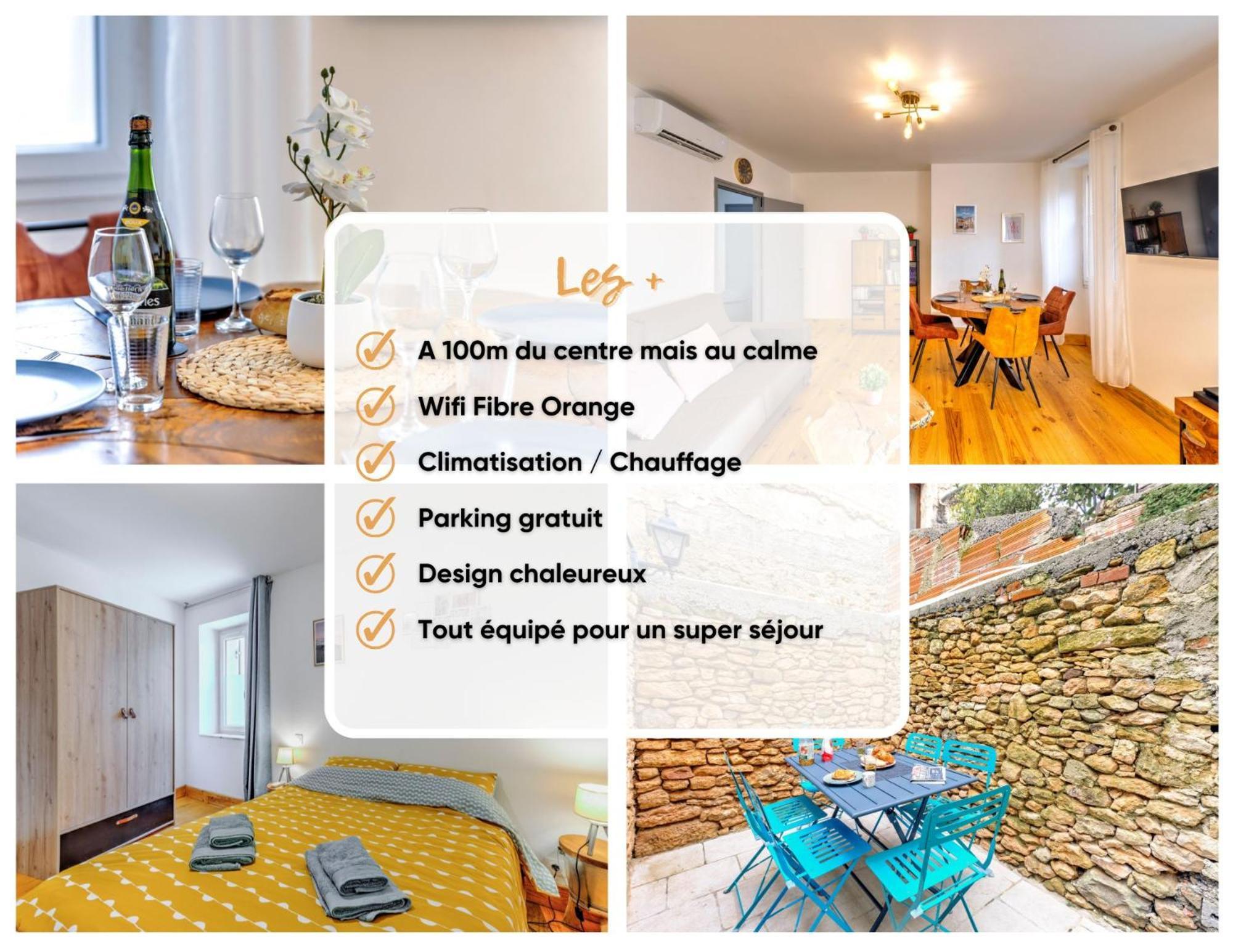 3 Pieces, Climatise, Calme, 100M Du Centre, Parking, "Lyriade" 萨尔拉拉卡内达 外观 照片
